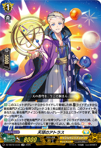 天球のアトラス