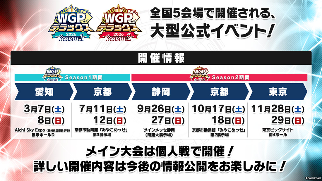 「カードファイト!! ヴァンガード 15th Anniversary ブシロード新春大発表会2026」より
