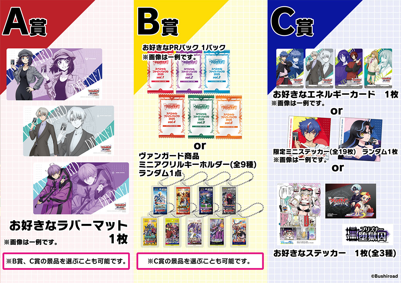 景品交換の詳細